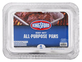 Kingsford BBP0489TB Barbecue Pan, 15-3/4 in L, 11-1/4 in W, Aluminum